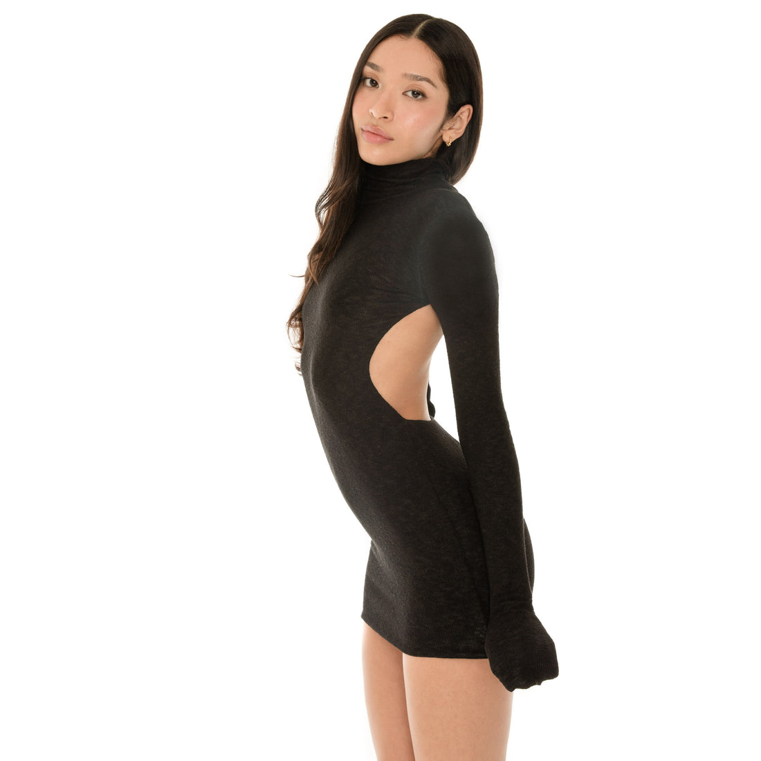 Are You Am I - Denz Dress **black