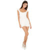 Are You Am I - Kaisa Romper **white