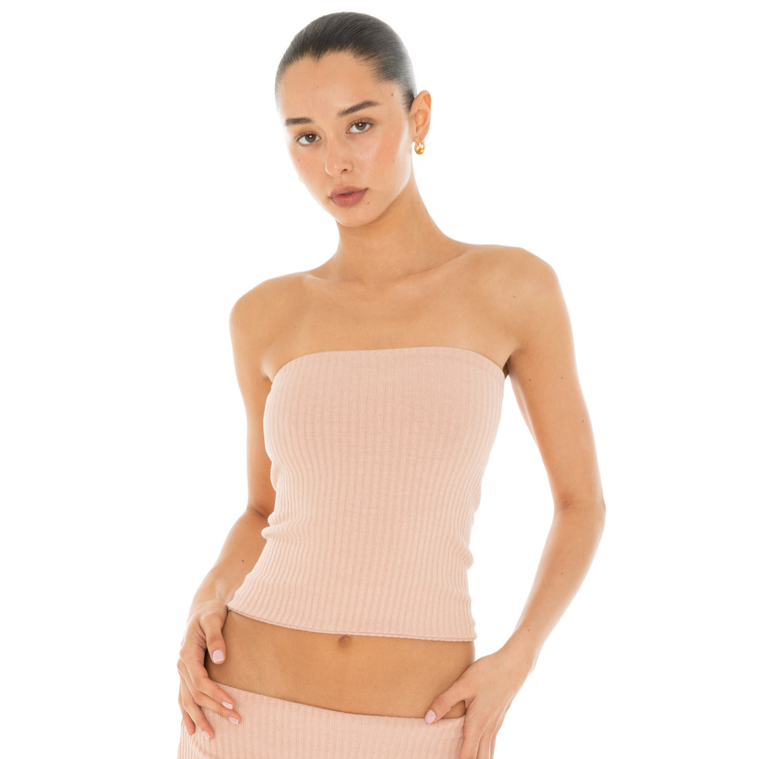 Are You Am I - Minka Tube Top **nude