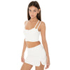 Are You Am I - Slik Skirt **white