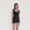 Are You Am I - Kaisa Romper **black