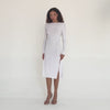 Are You Am I - Alinia Dress **white